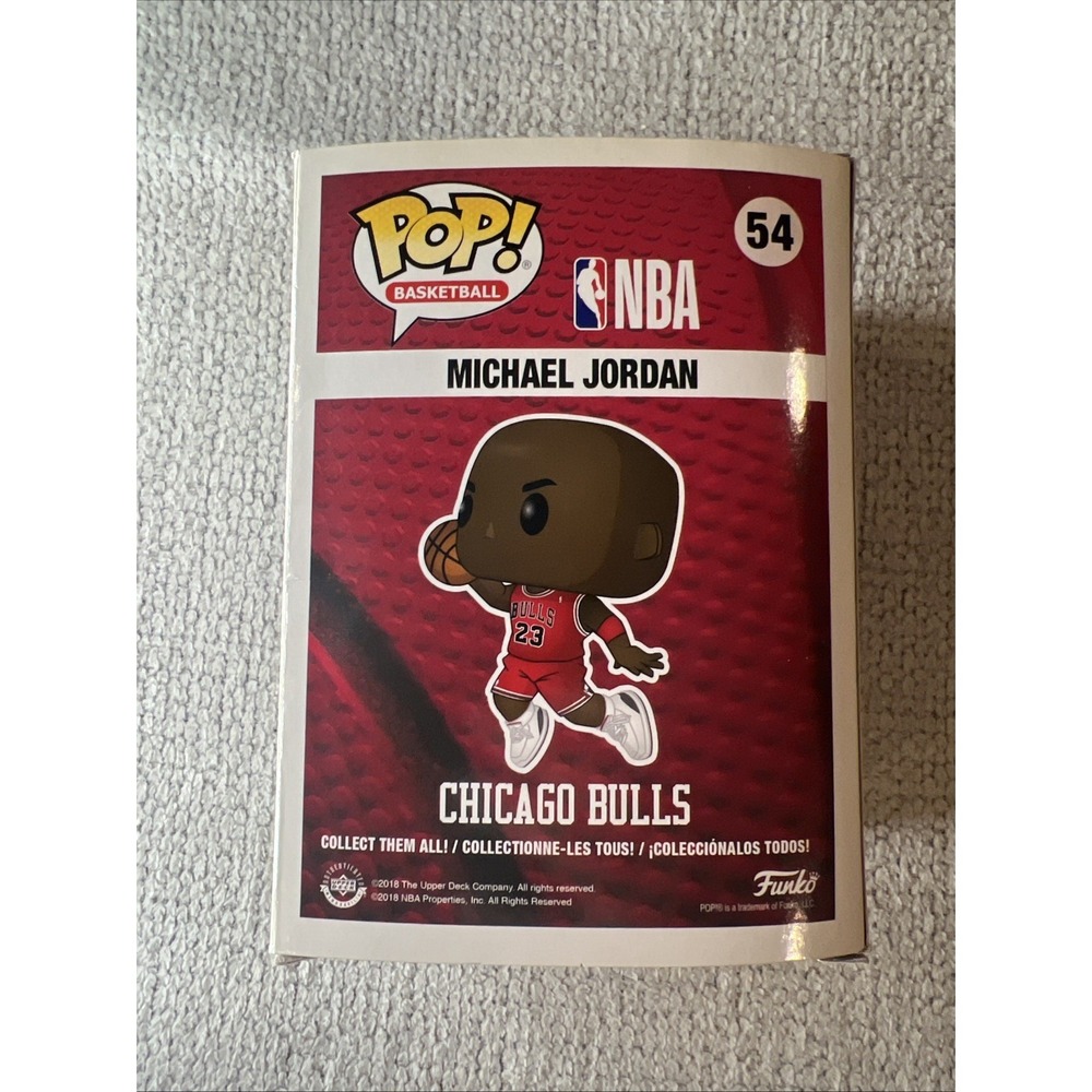 Funko POP! Sports Michael Jordan Chicago Bulls NBA Vinyl Figure #54 Basketball - Picture 3 of 4